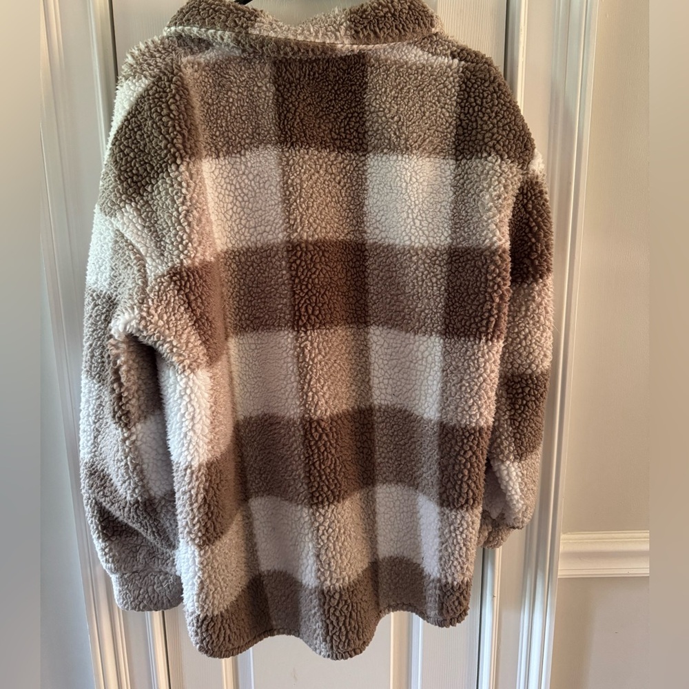 SHIEN Plaid Women's Sweater